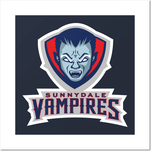 Sunnydale Vampires Wall Art by JoeySuplex803